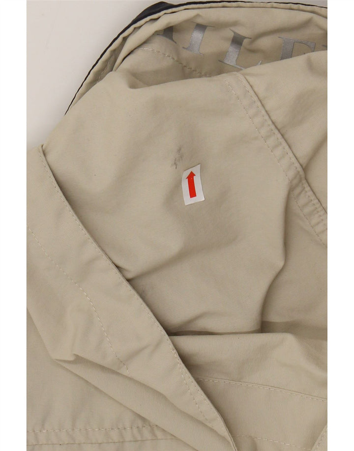 Tommy Hilfiger Veste bomber à capuche pour homme UK 42 XL Nylon beige