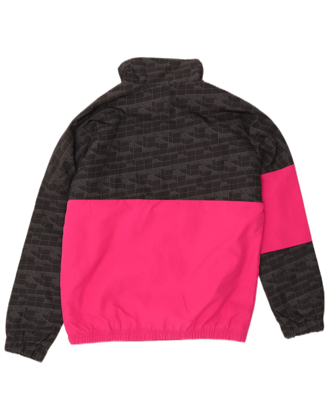 ADIDAS Veste Anorak Graphique Fille 11-12 ans Rose Colorblock Polyester