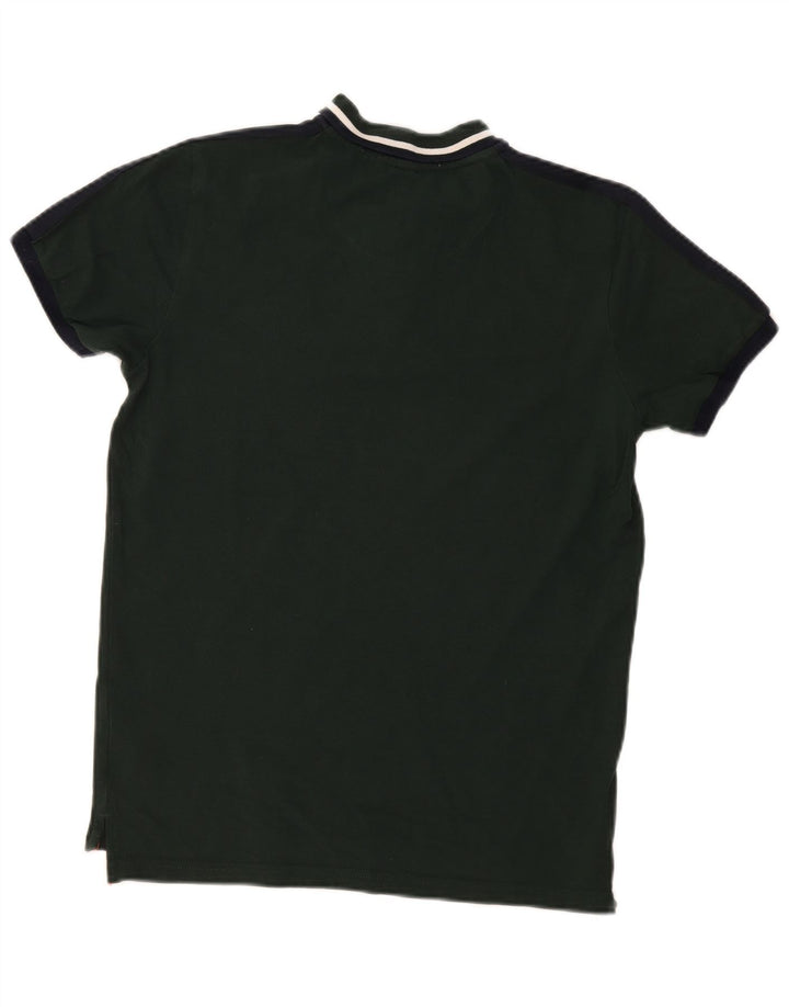 Le Shark Polo Homme Vert Moyen Coton