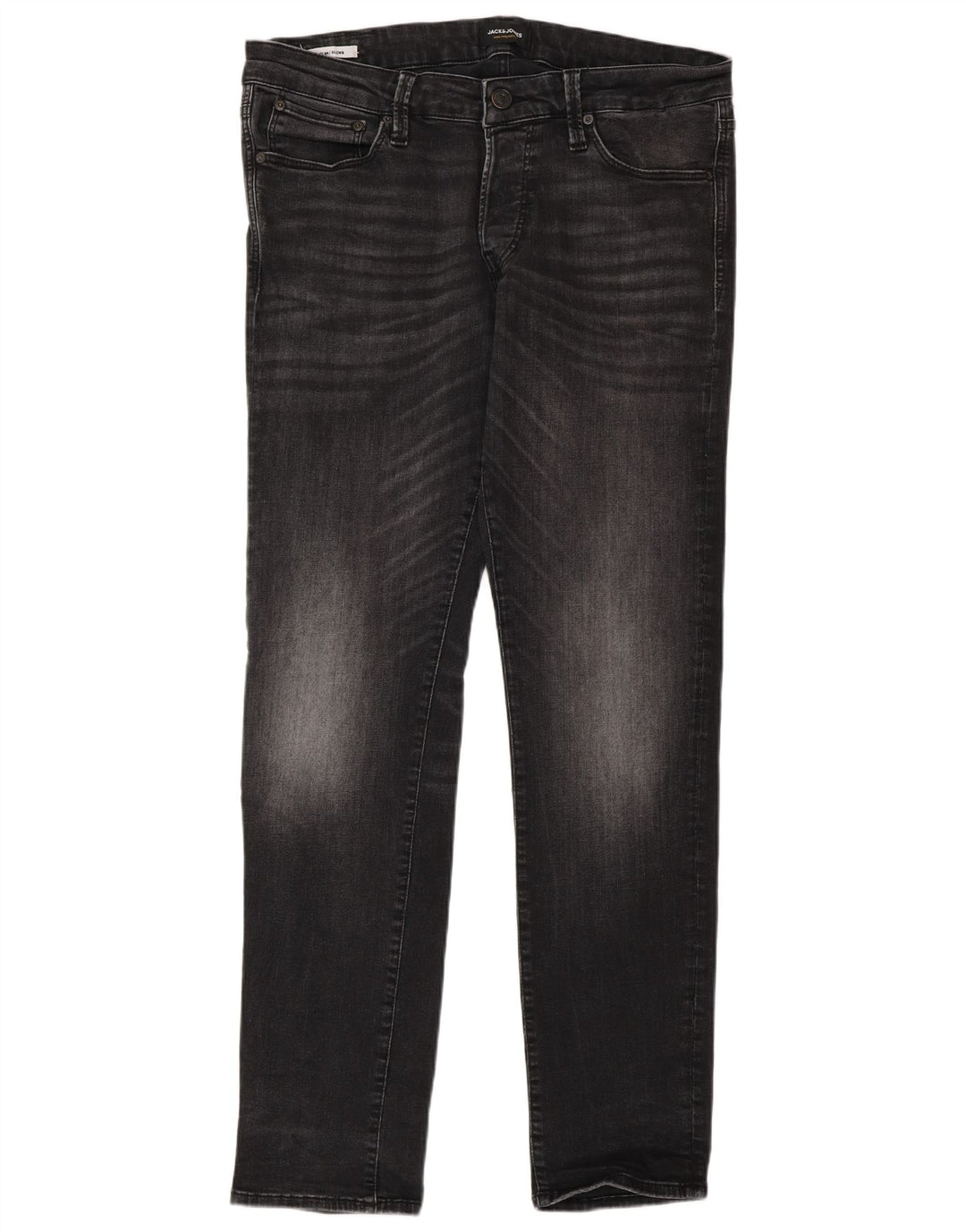Jack & Jones Jean Slim GLENN W34 L32 Homme Gris Coton
