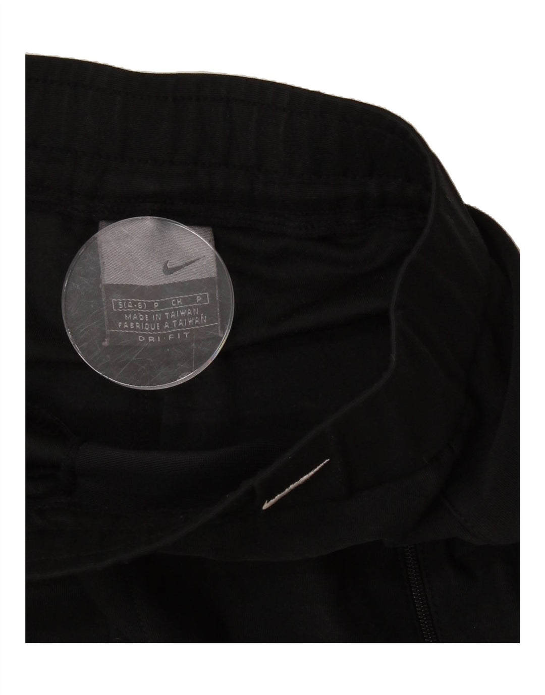 NIKE Womens Tracksuit Trousers US 4/6 Small  Black Polyester Vintage Nike and Second-Hand Nike from Messina Hembry 