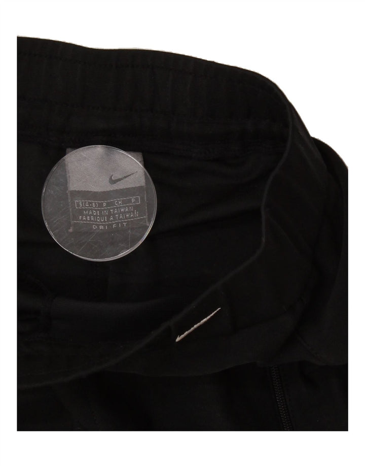 NIKE Womens Tracksuit Trousers US 4/6 Small  Black Polyester Vintage Nike and Second-Hand Nike from Messina Hembry 