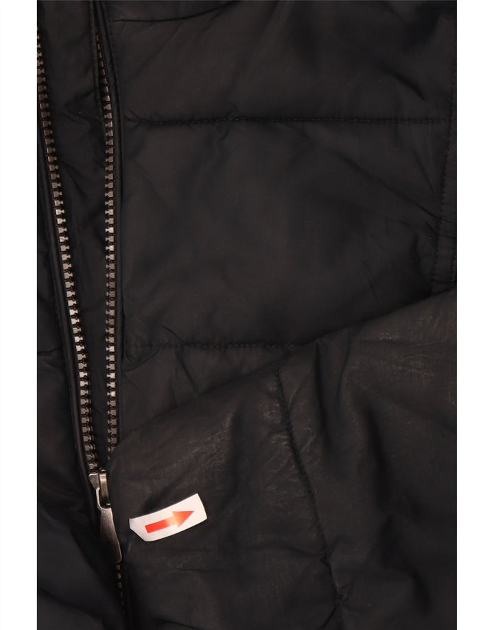 Marks & Spencer Veste matelassée pour femme UK 20 2XL Bleu marine Polyester