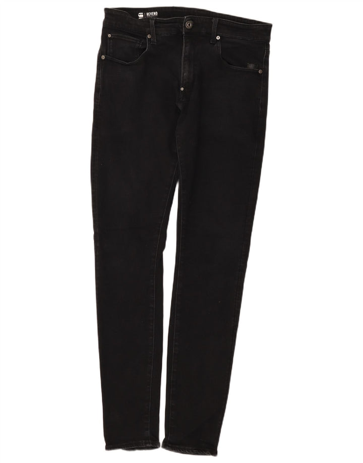 G-STAR Jean Revend Skinny W32 L34 Homme Noir Coton