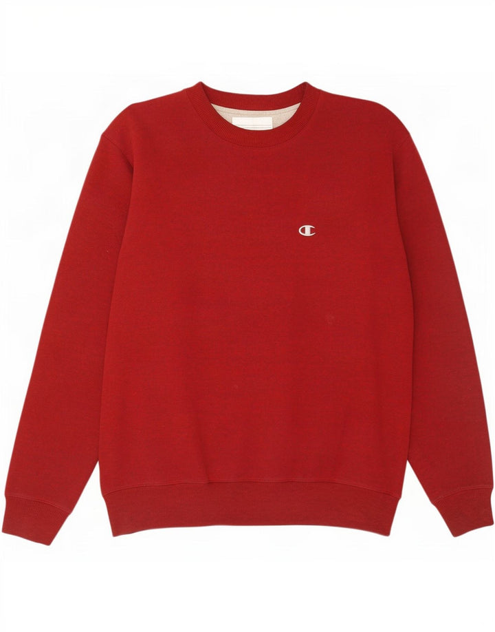 Champion Sweat-shirt pour homme en coton bordeaux moyen