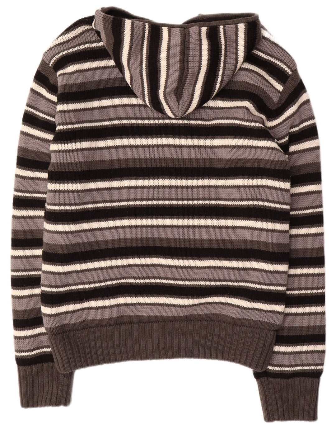 MAURO FERRINI Cardigan à capuche pour homme 2XL rayé multicolore