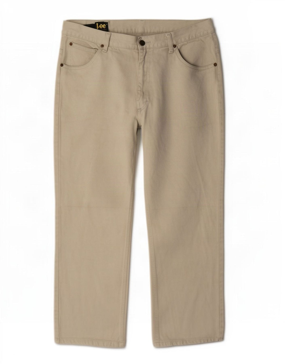 Lee Jean Droit Homme W36 L27 Beige