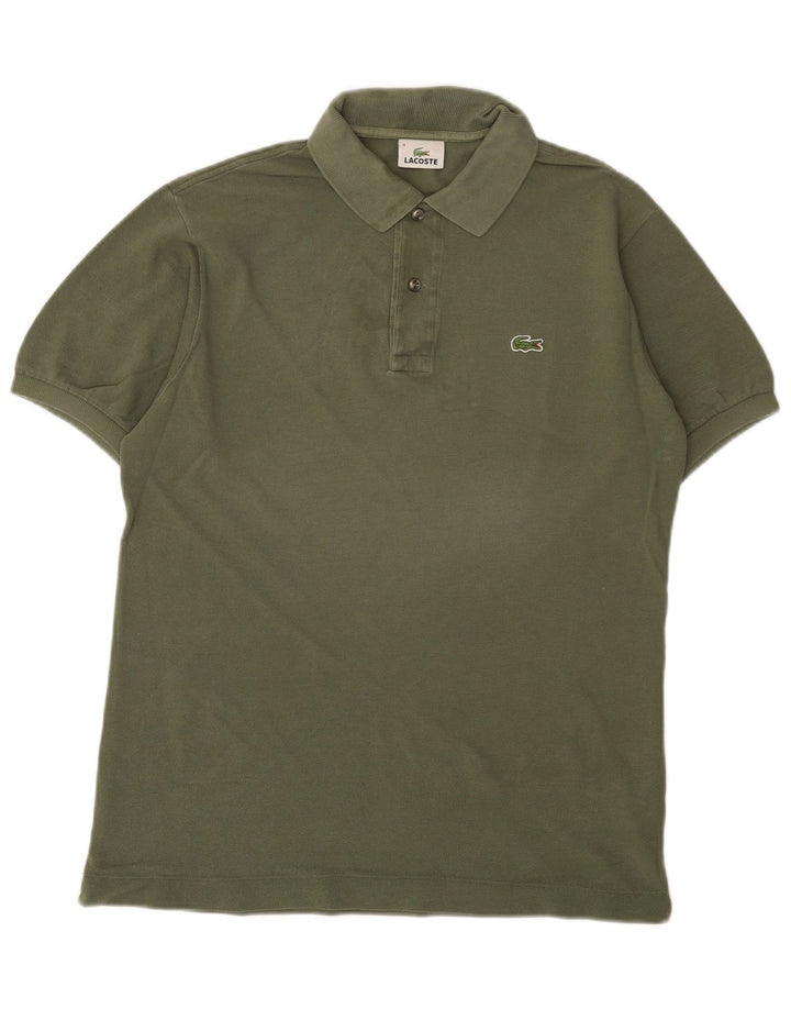Lacoste Polo Homme Taille 4 Coton Kaki Moyen