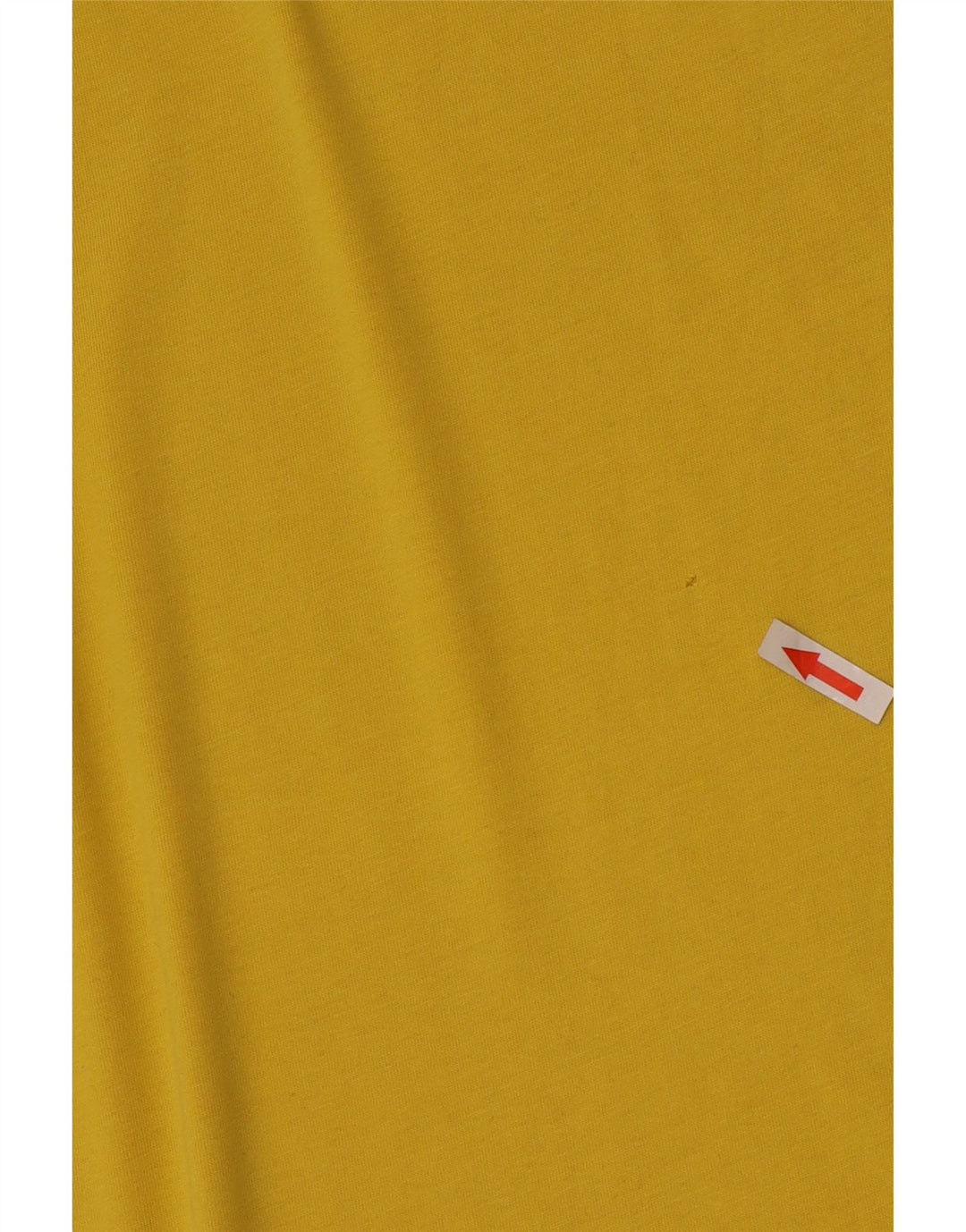 K-Way T-Shirt Homme Haut Large Jaune Coton