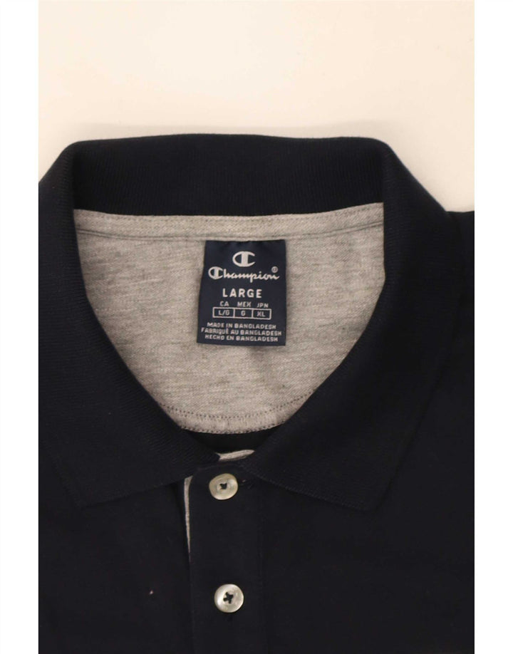 Champion Polo Graphique Homme Grand Noir