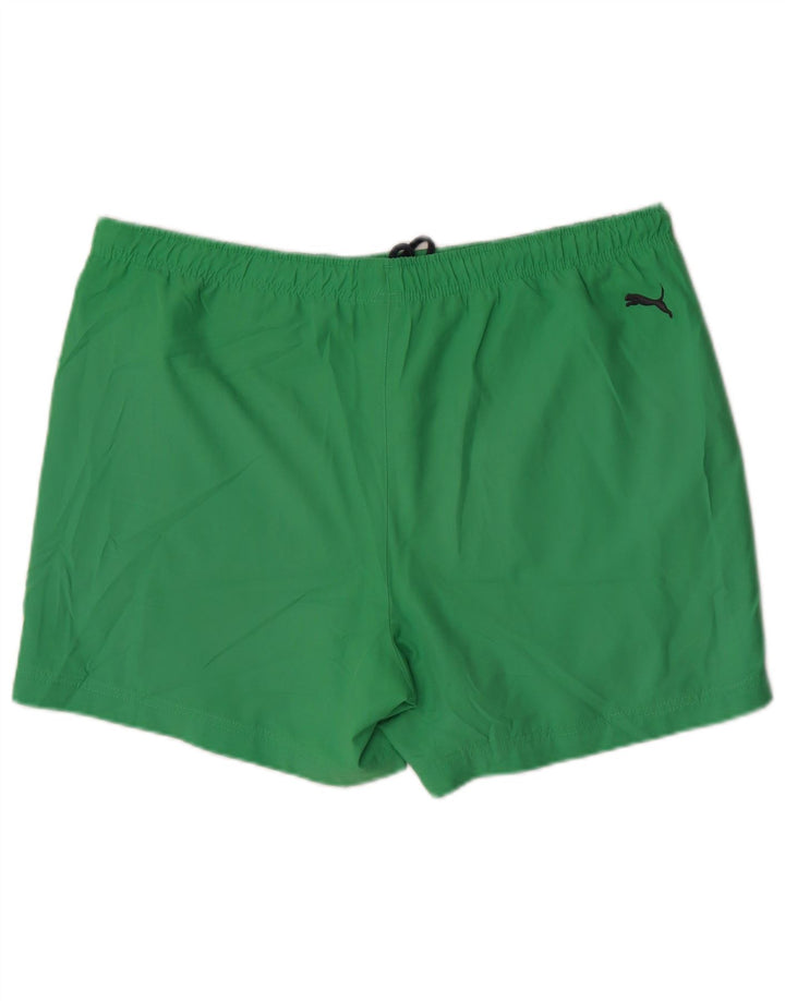 Puma Short de Bain Graphic Homme Vert Taille L