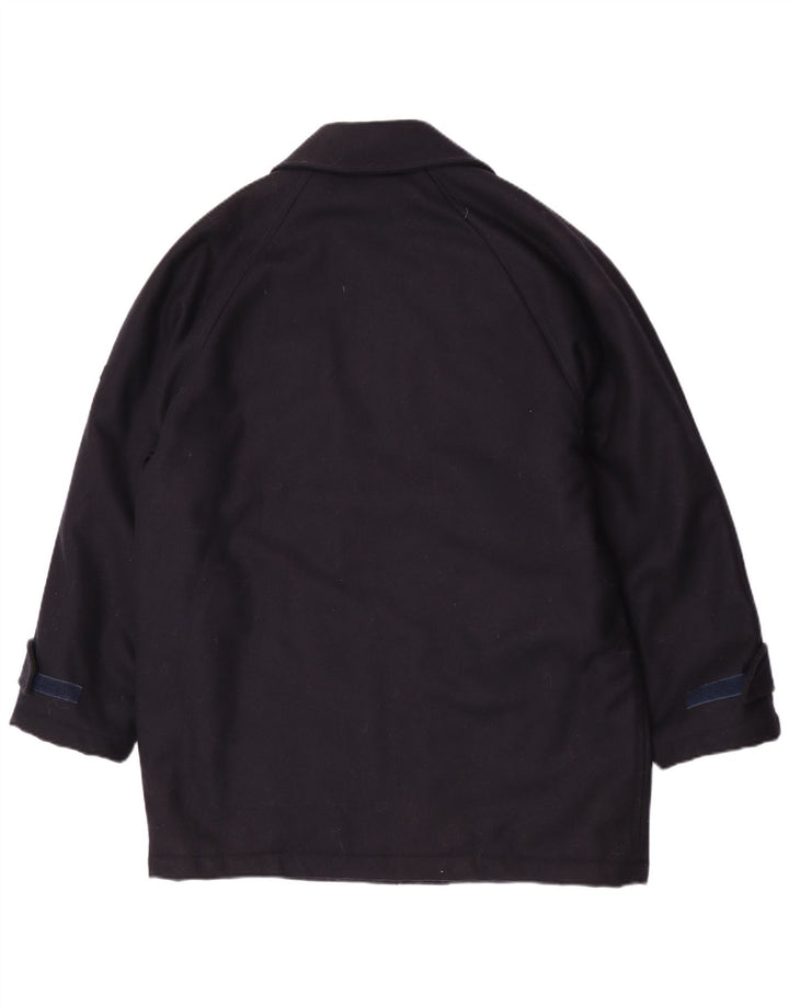 Ivy Oxford Pardessus Homme IT 48 Laine Bleu Marine Moyen