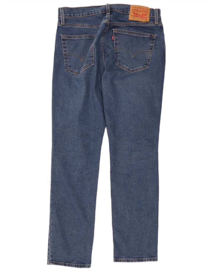 Levi's Jean Slim 511 Homme Bleu W32 L30 Coton