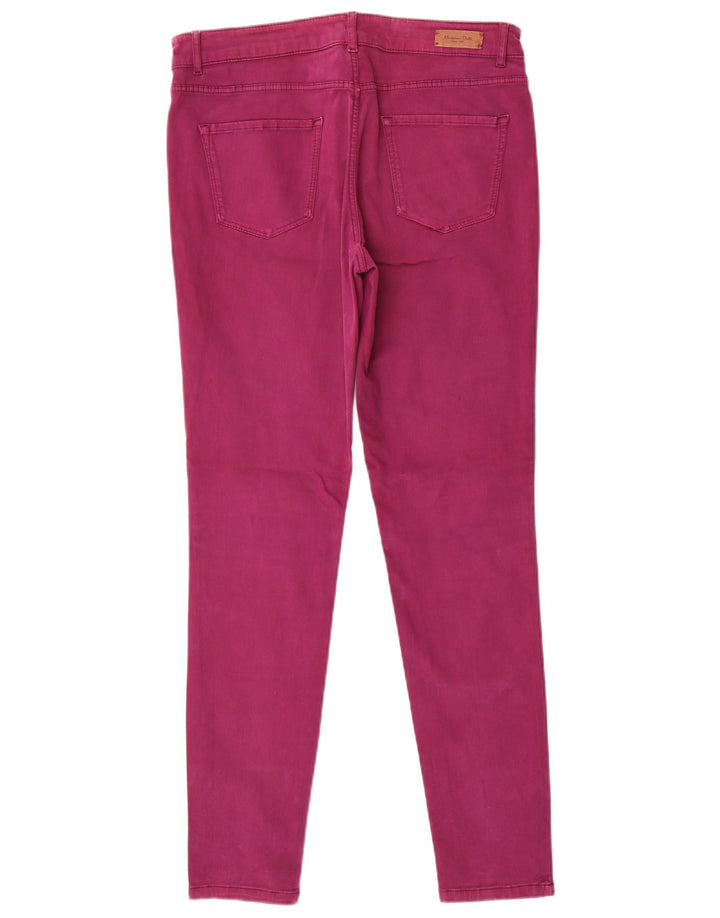 Massimo Dutti Jean skinny pour femme EU 40 Medium W30 L30 Violet