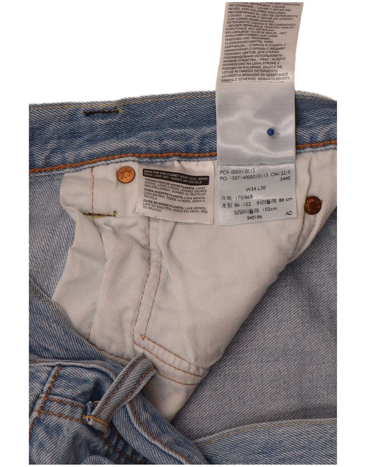 Levi's Jean Droit Homme W34 L30 Bleu Coton