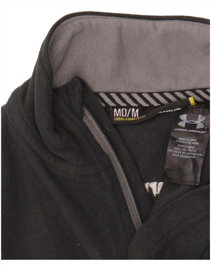 Under Armour Pull polaire à col zippé pour femme UK 44 Gris moyen Polyester