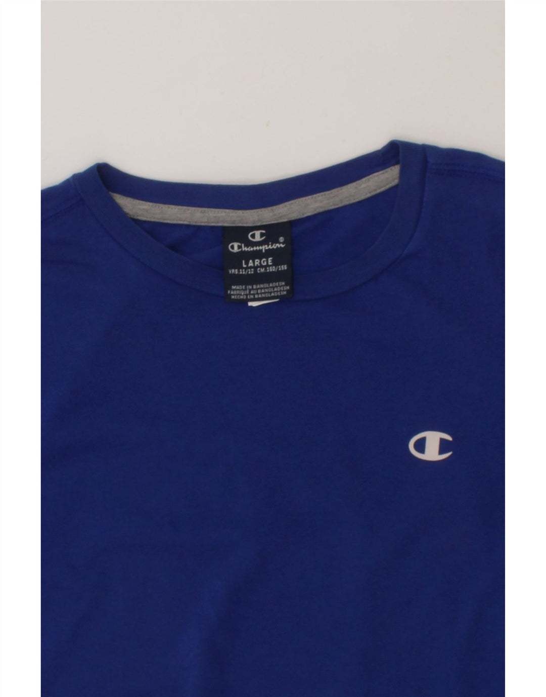 CHAMPION Boys T-Shirt Top 11-12 Years Large  Blue Vintage Champion and Second-Hand Champion from Messina Hembry 
