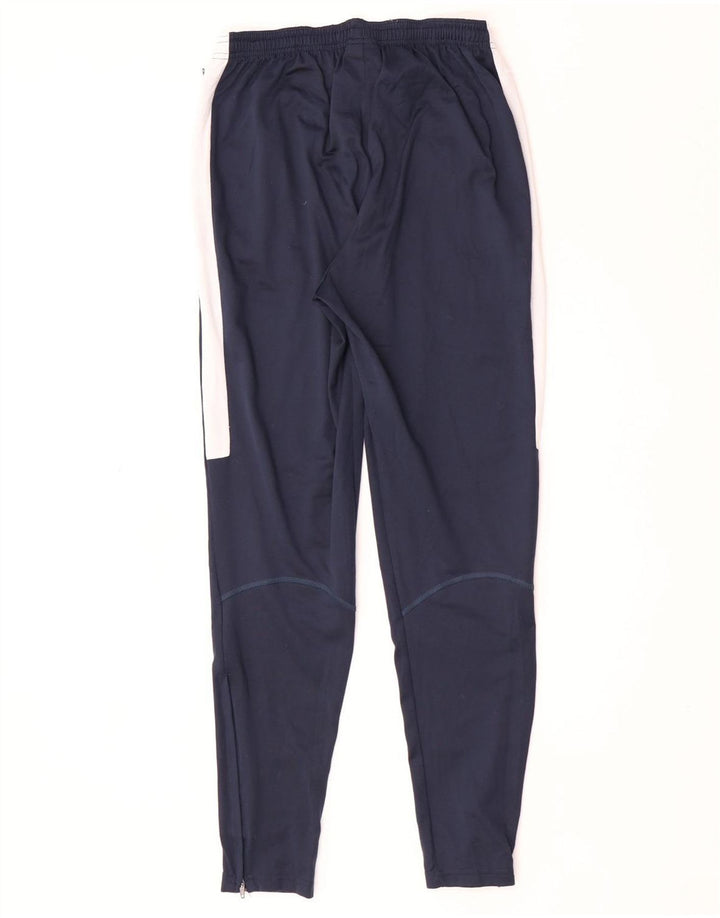 Nike Pantalon de survêtement Dri Fit pour homme Taille S Bleu marine Colorblock Polyester