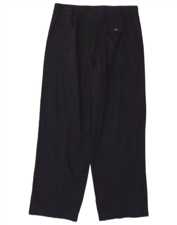 Lee Pantalon de costume droit kaki pour femme US 8 Medium W30 L28 Bleu marine
