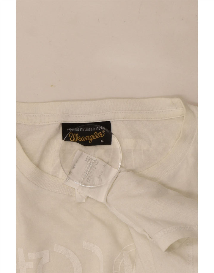 Wrangler Haut graphique à manches longues pour homme en coton gris petit
