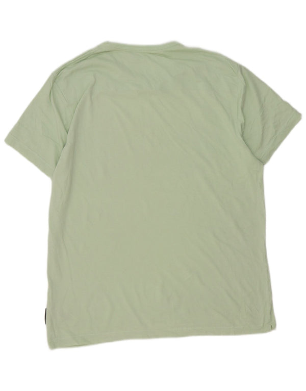 French Connection T-Shirt Homme Top XL Vert Coton