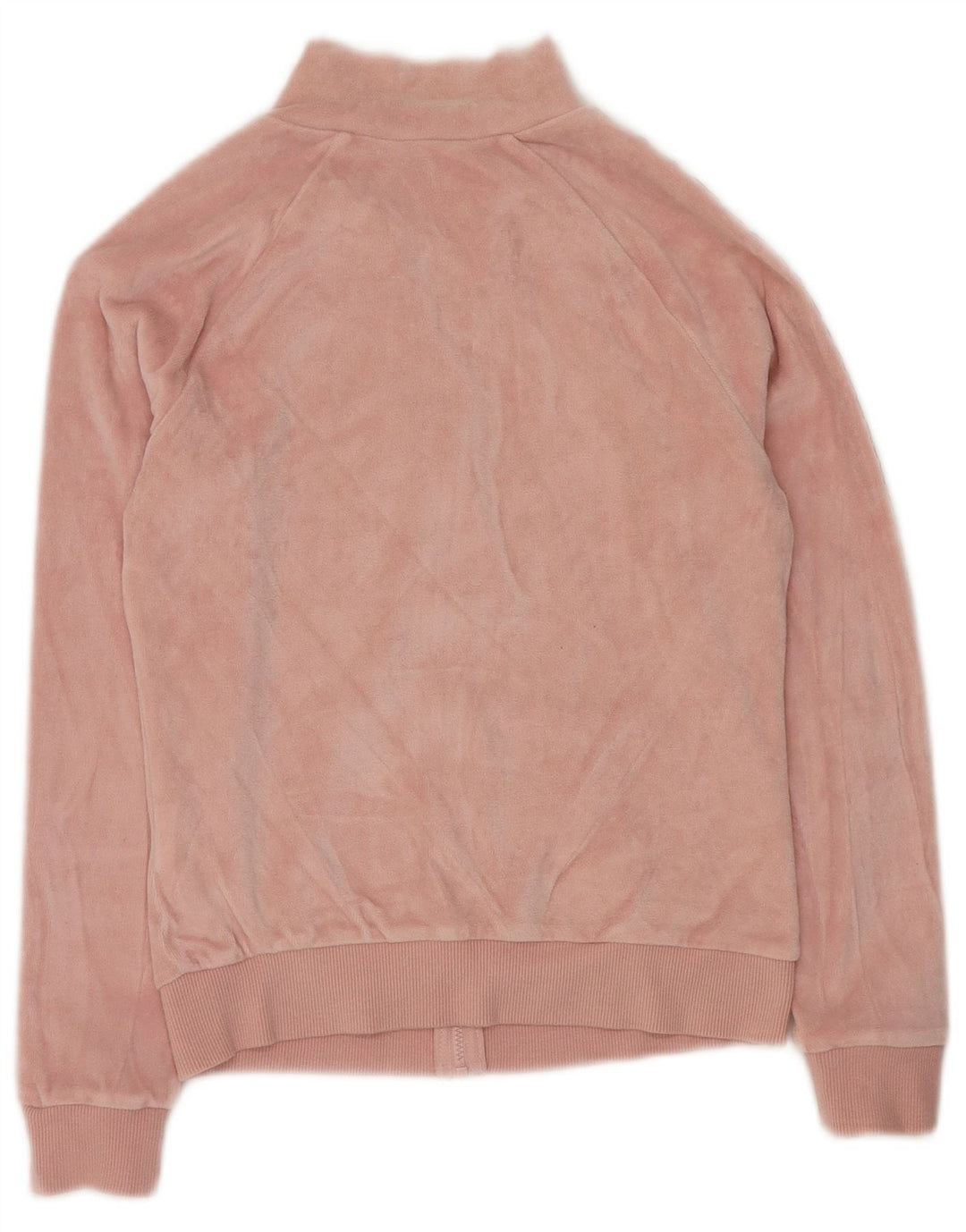 BENETTON Veste de Survêtement Fille 10-11 Ans XL Rose Colorblock