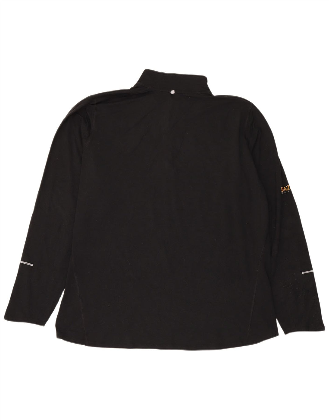 Nike Hommes Dri Fit Zip Neck Pull Survêtement Top 2XL Noir Polyester