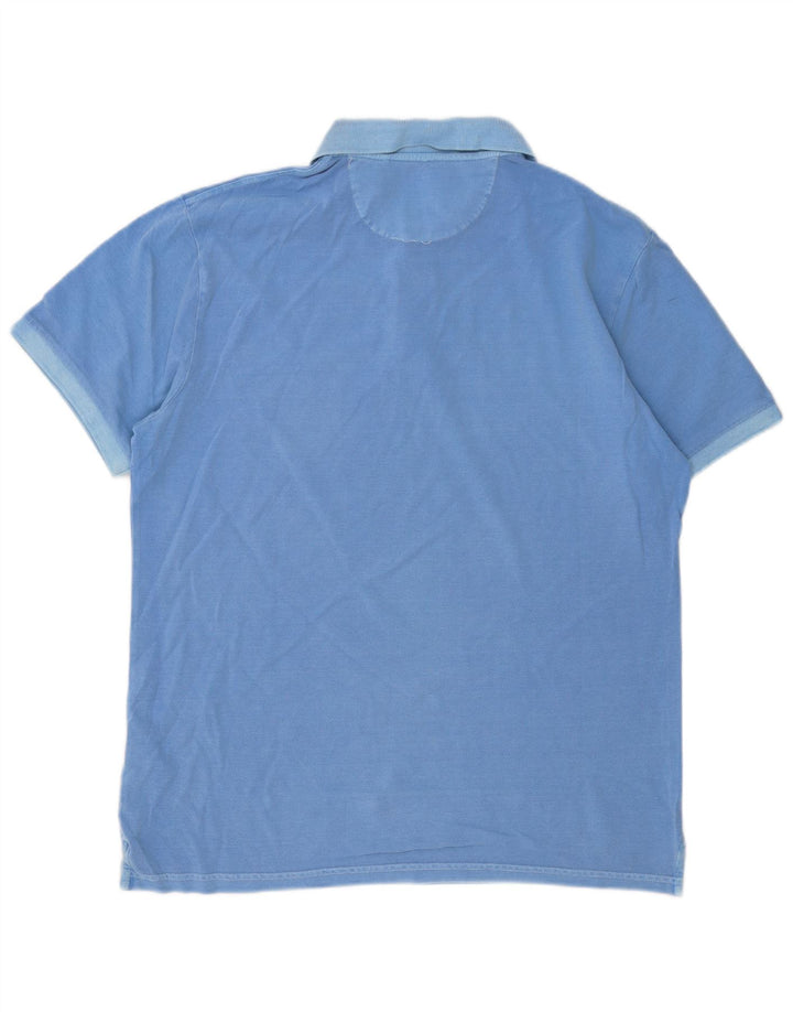 Gant Polo Homme Grand Bleu Coton