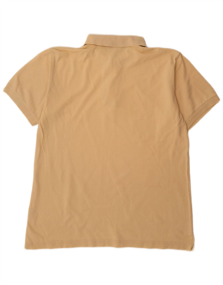 Kappa Polo Homme Jaune Moyen Coton