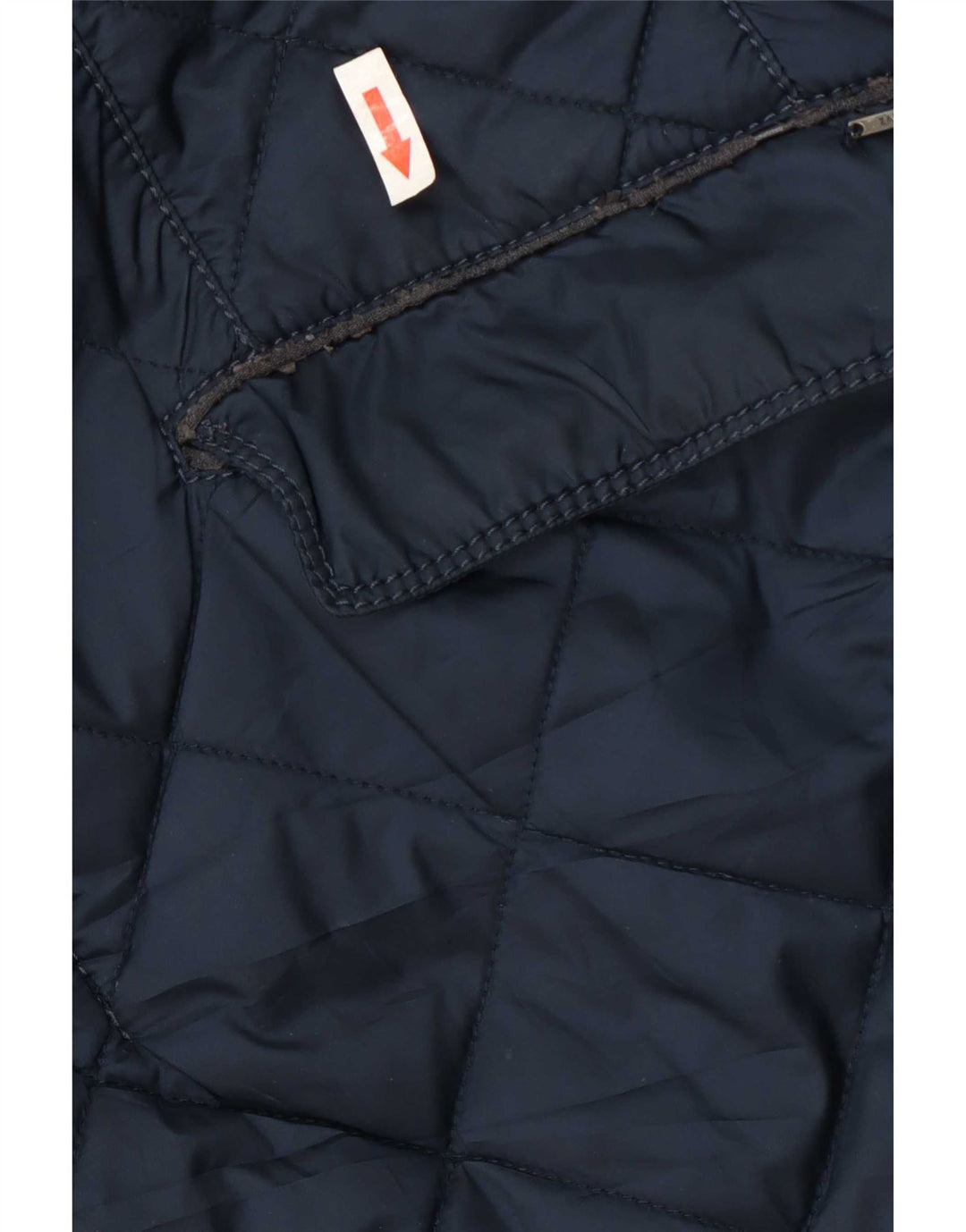 Zara Veste matelassée pour homme UK 44 2XL Bleu marine Polyester