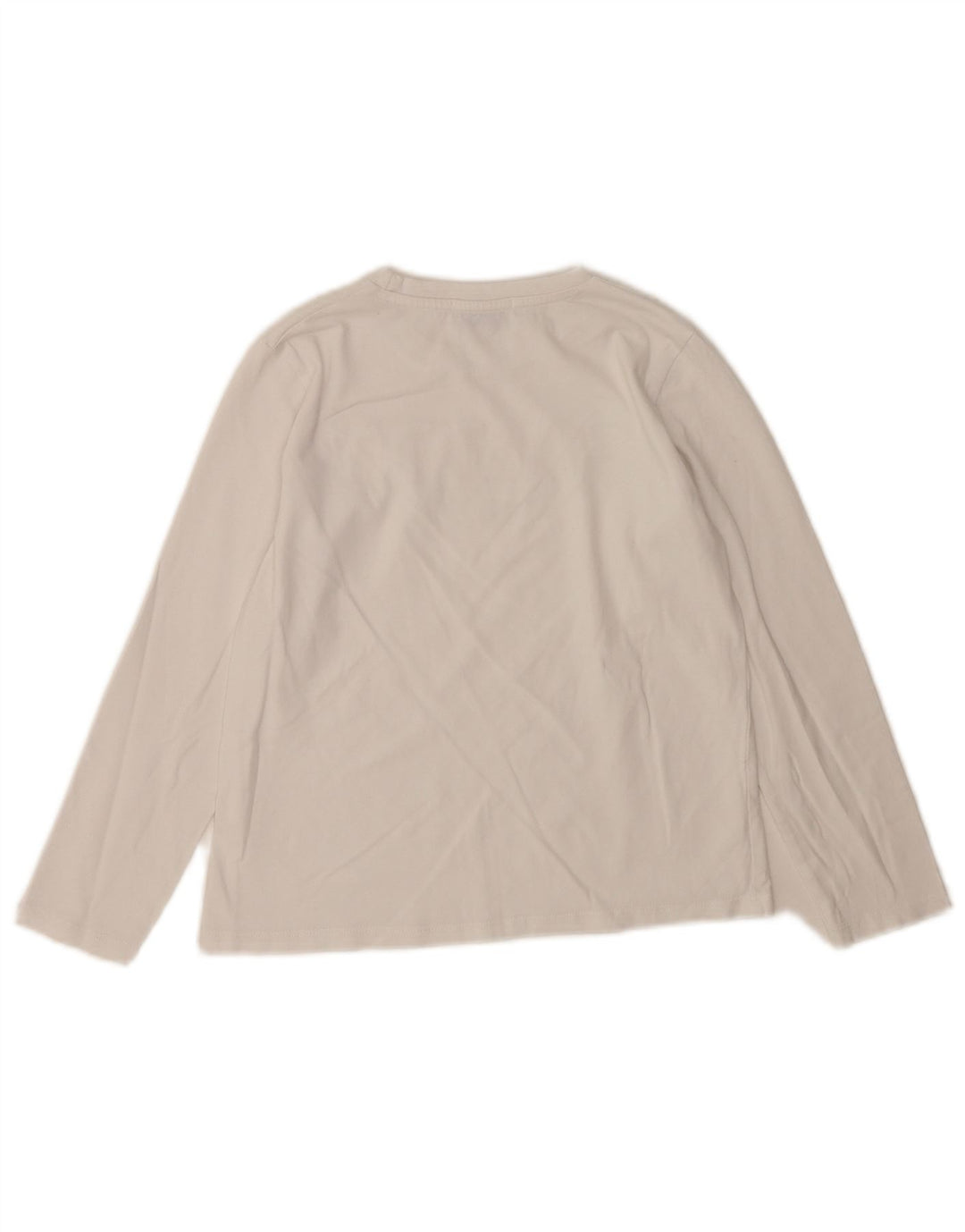 Gaelle Haut graphique à manches longues pour femme UK 6 XS Blanc