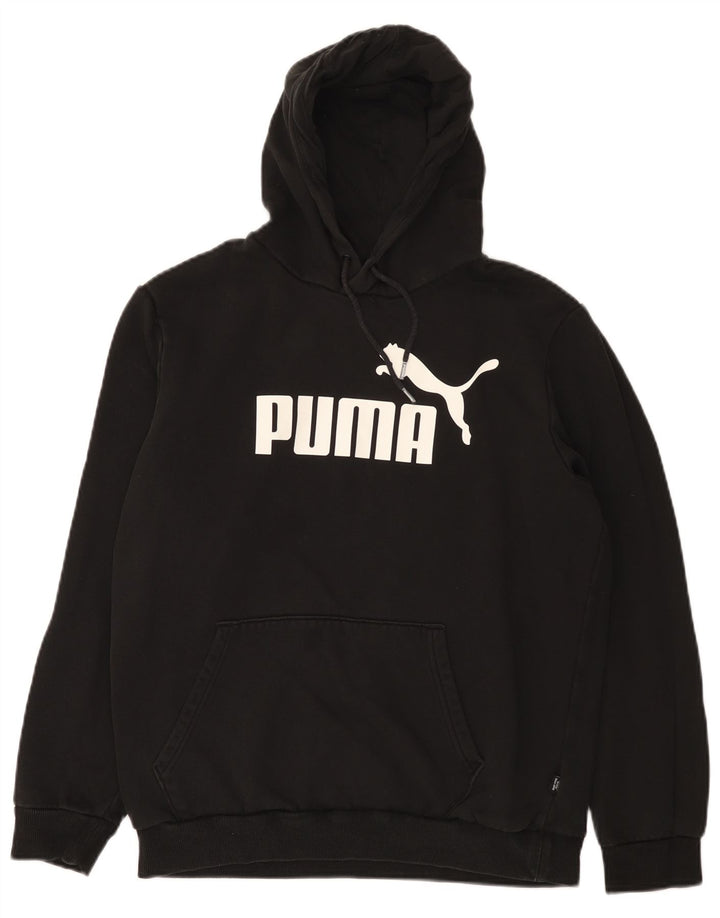 Puma Pull à Capuche Graphique Homme Noir Moyen Coton