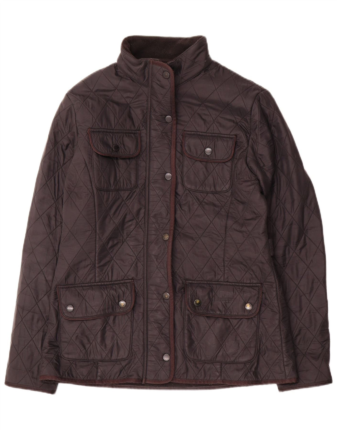 Barbour Veste utilitaire matelassée pour femme UK 12 Medium Noir