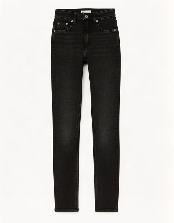 Zara Womens Skinny Jeans EU 32 2XS W22 L31 Black Cotton