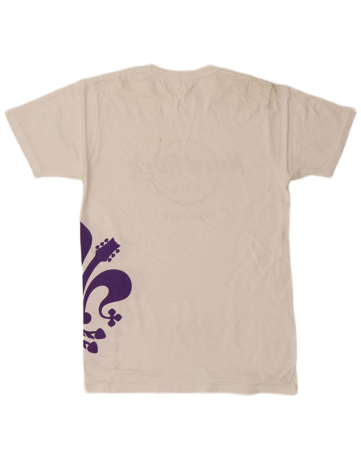 HARD ROCK CAFE T-shirt graphique Florence pour homme Petit motif cachemire blanc