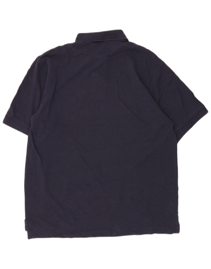 IZOD Polo Homme Bleu Marine Moyen Coton