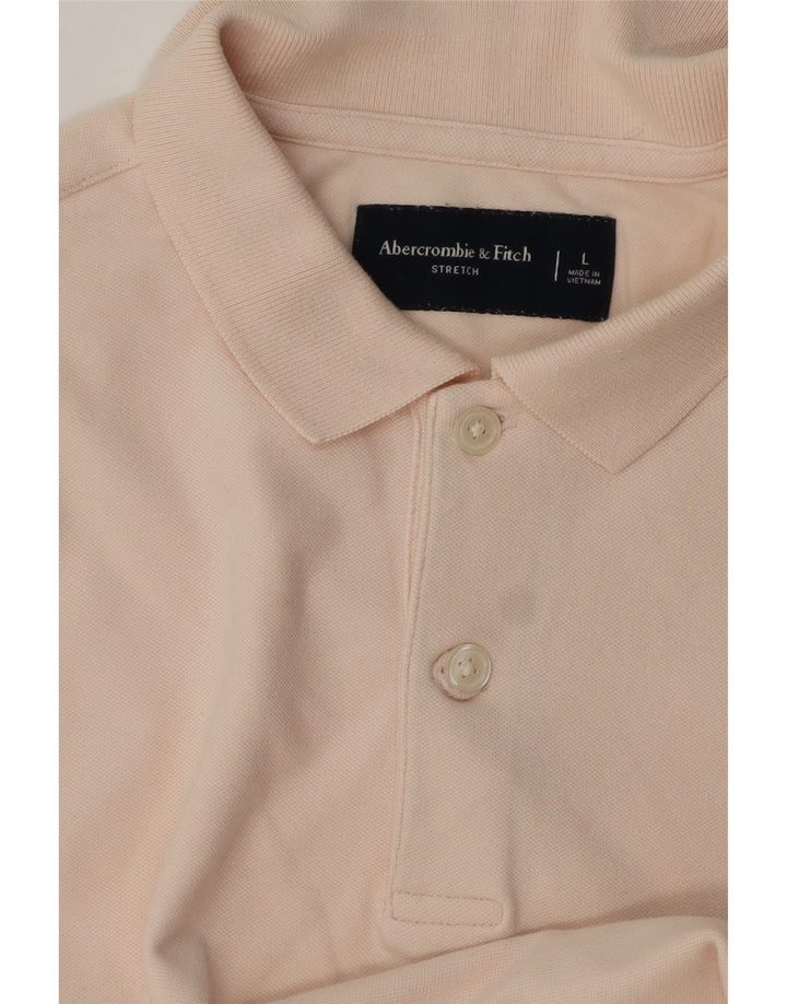 ABERCROMBIE & FITCH Polo Homme Grand Rose