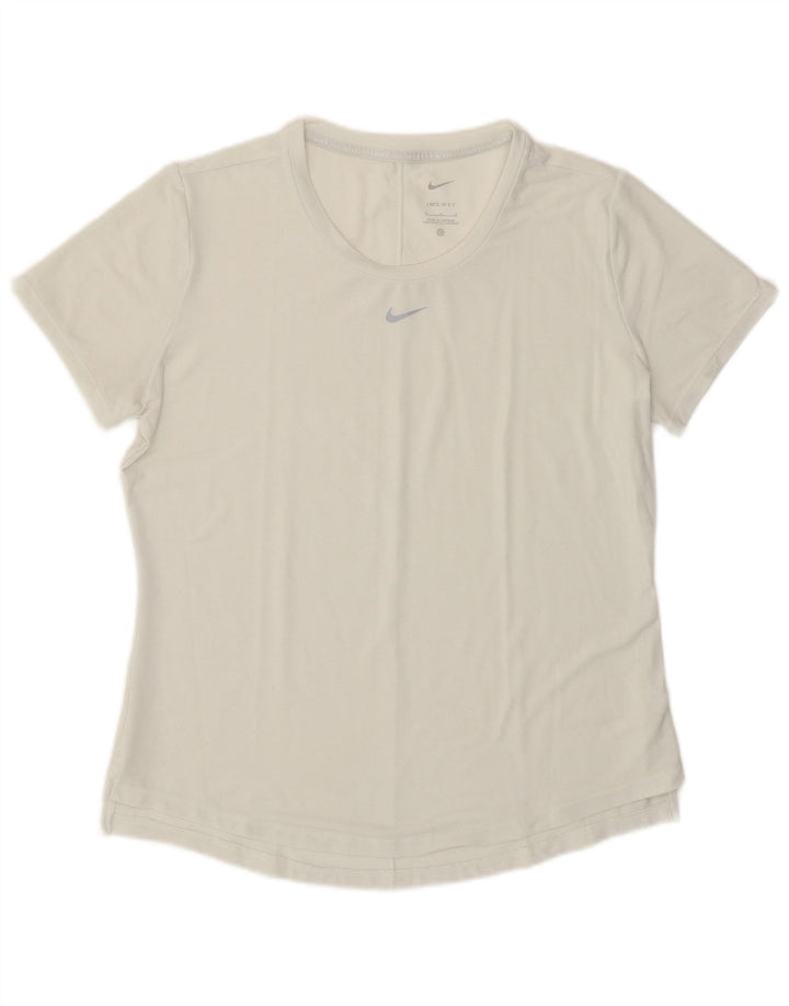 Nike T-shirt pour femme UK 12 Blanc moyen