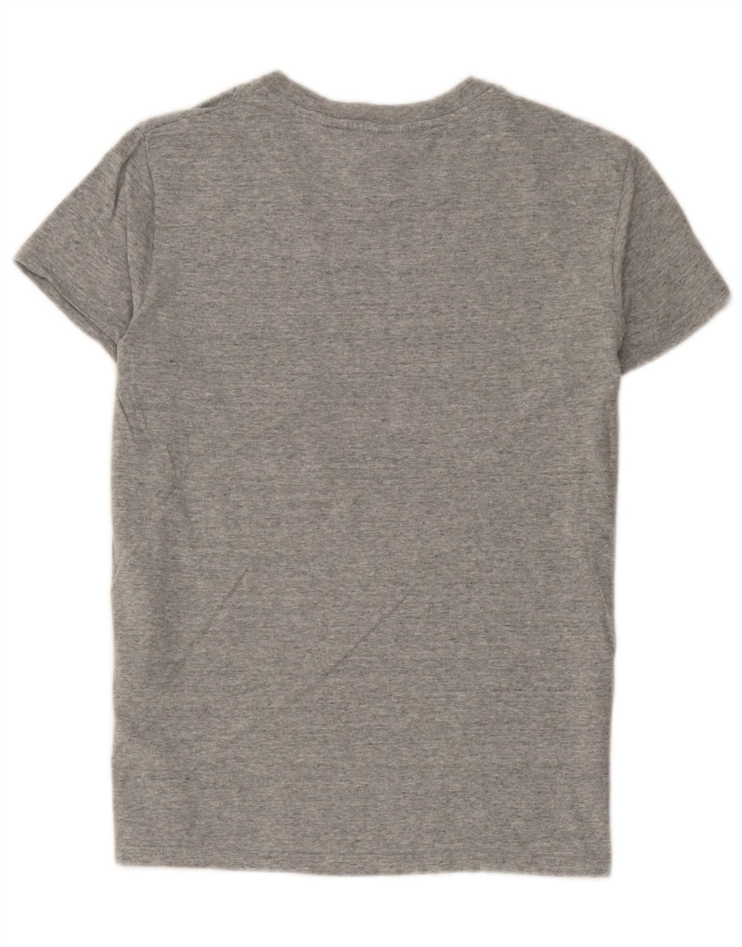 Levi's T-Shirt Femme UK 12 Gris Moyen Moucheté Coton