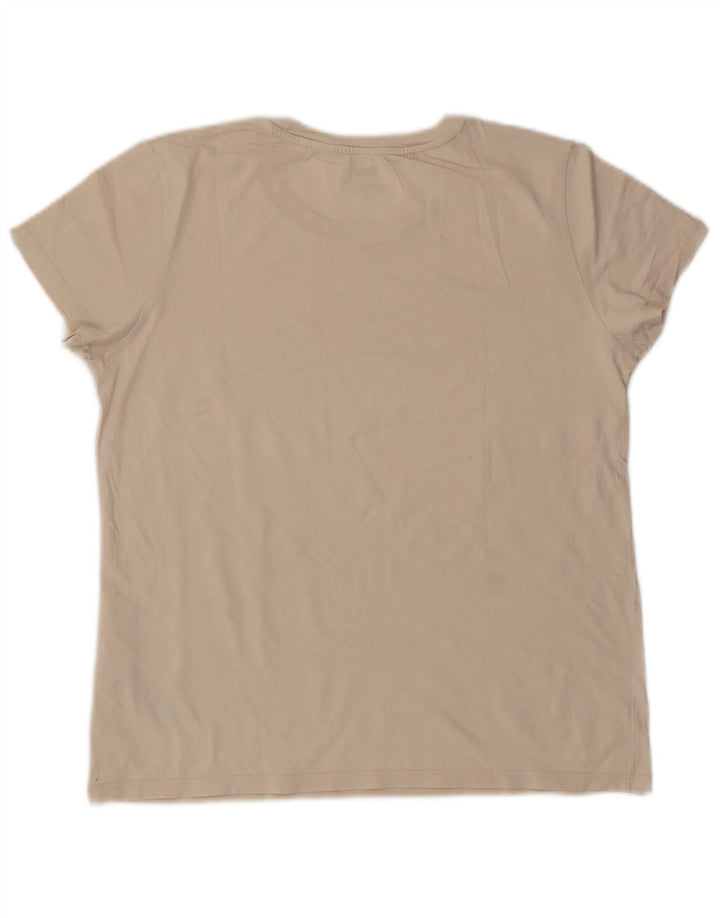 Levi's Haut T-Shirt Graphique Femme Beige Coton