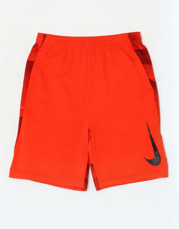 Nike Short de sport Dri Fit Graphic pour homme XL Rouge géométrique Polyester