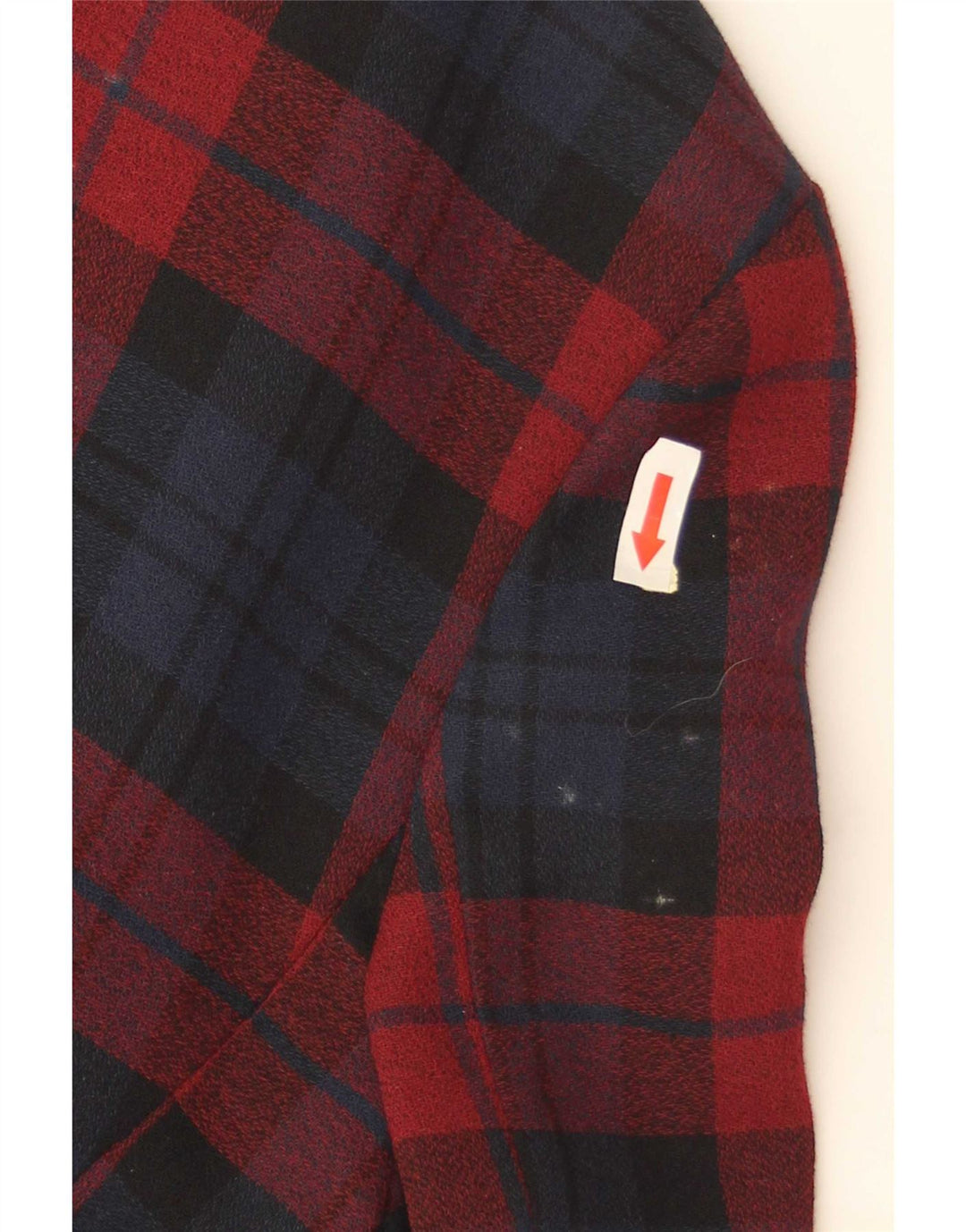 C & A Veste Blazer 4 Boutons Fille 11-12 ans Rouge à Carreaux Polyester