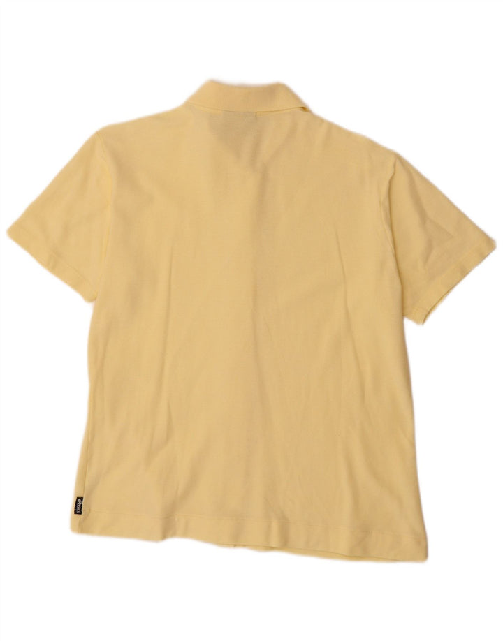 ASICS Chemise à manches courtes pour femme UK 14 Large Jaune