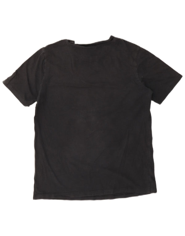 Adidas T-shirt graphique pour femme UK 14 Noir moyen