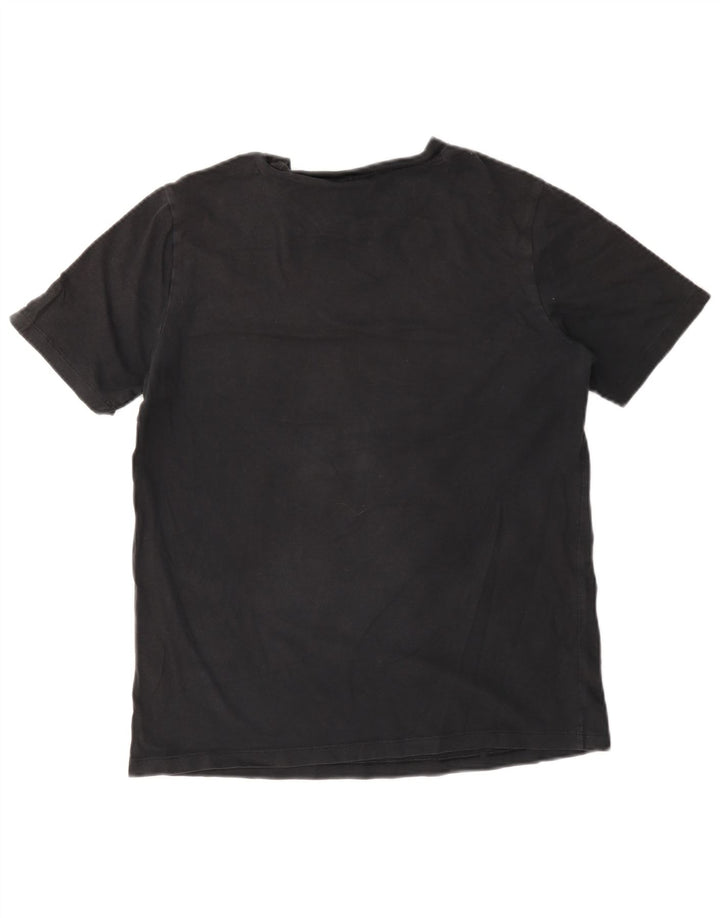 Adidas T-shirt graphique pour femme UK 14 Noir moyen