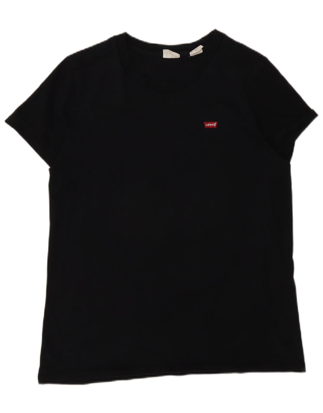 Levi's T-Shirt Femme UK 14 Medium Noir
