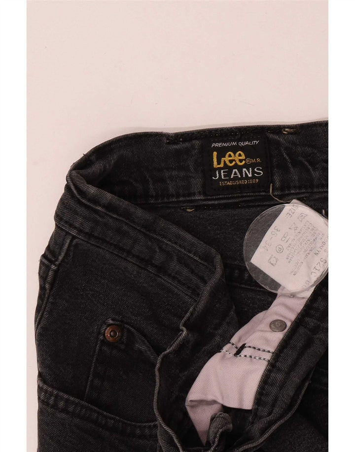 Lee Jean Droit Brooklyn Homme W36 L30 Gris Coton