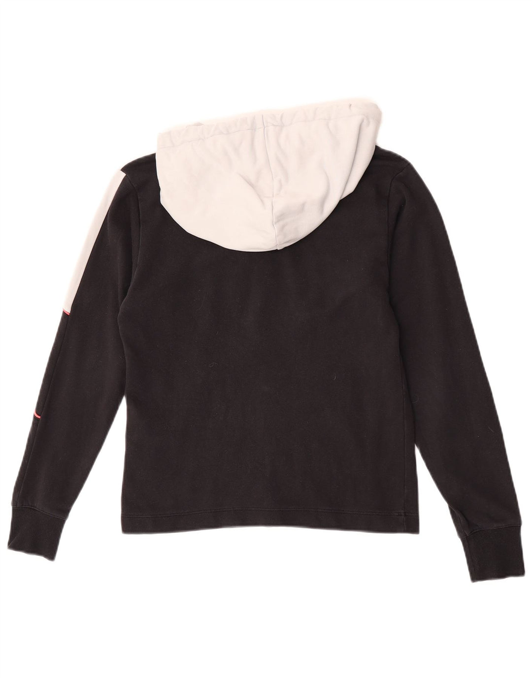 Champion Haut graphique à manches longues pour femme UK 10 Small Noir Colourblock