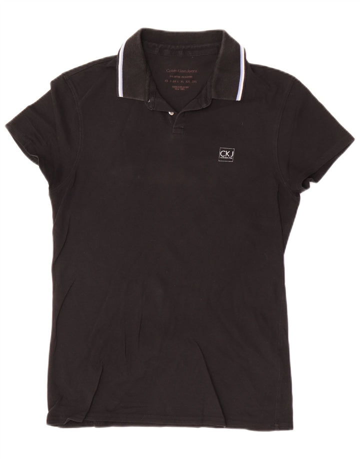 Calvin Klein Jeans Polo Homme Noir Moyen Coton