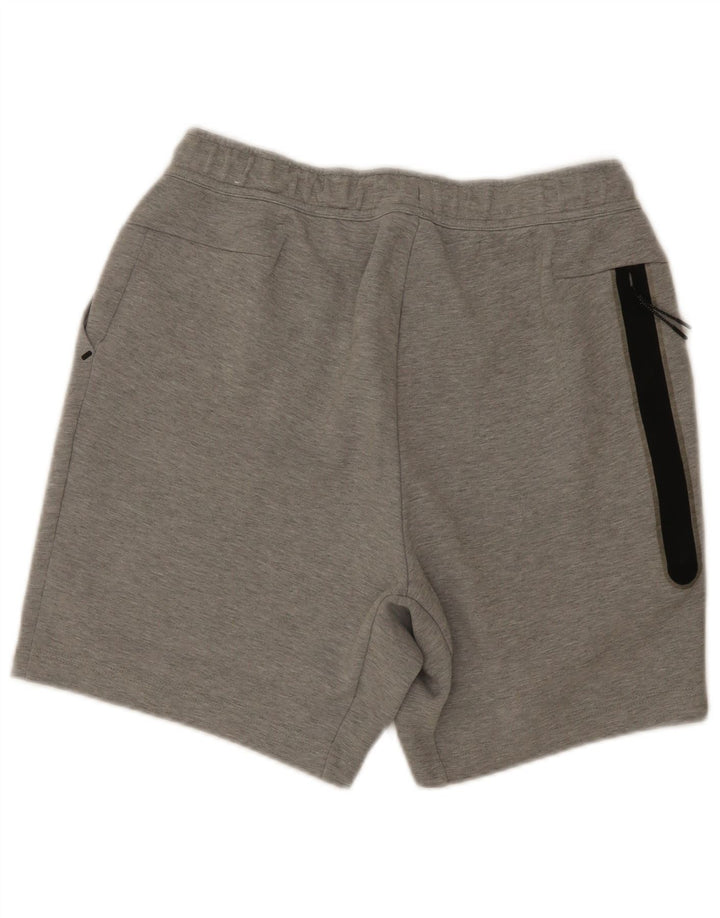 Short de sport Nike en coton moucheté gris moyen